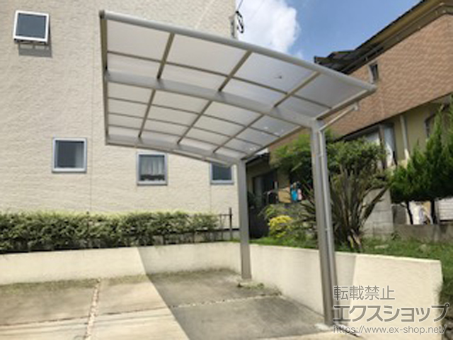 大分県別府市ののカーポート レイナポートグラン　積雪〜20cm対応 施工例