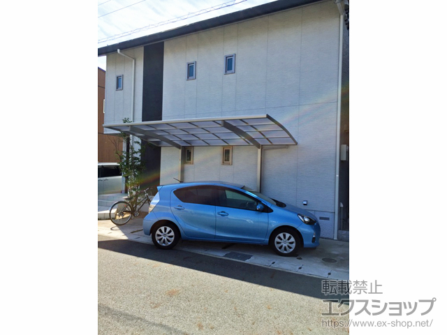 兵庫県姫路市ののカーポート レイナポートグラン　積雪〜20cm対応 施工例