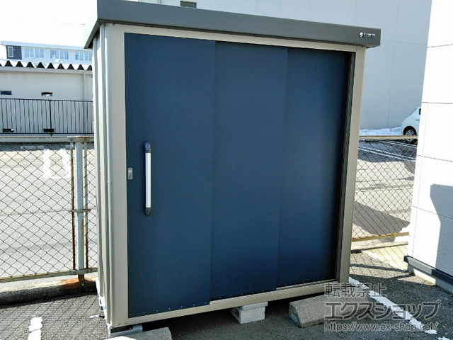 石川県金沢市のの物置・屋外倉庫 エスケーエイト SK8-50 一般型 1800×800×1940 SK8-50-SB 施工例