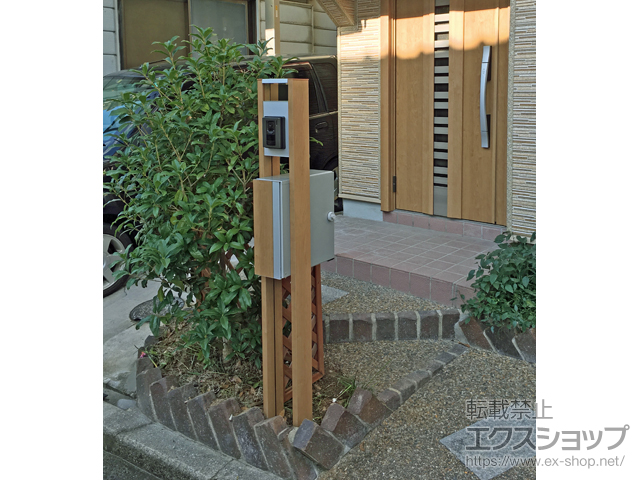 大阪府堺市のの機能門柱・ポスト ファンクションユニット　アクシィ2型 施工例