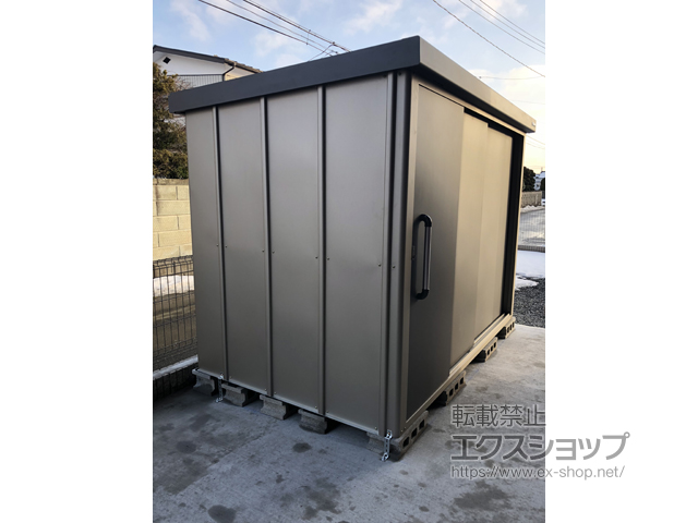 宮城県遠田郡涌谷町のの物置・屋外倉庫 エスケーエイト SK8-130 一般型 2600×1600×1940 SK8-130-GK 施工例