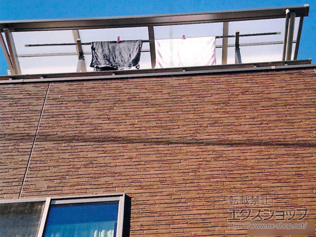 東京都墨田区ののバルコニー・ベランダ屋根 スピーネ F型 ルーフタイプ 単体 積雪〜20cm対応 施工例