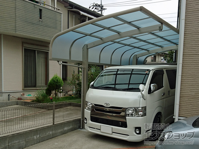 神奈川県秦野市ののカーポート レイナキャップポートグラン　積雪〜20cm対応 施工例