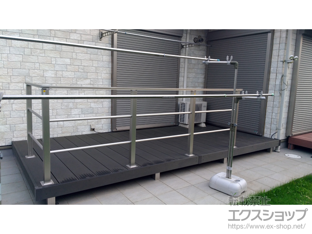 埼玉県さいたま市ののウッドデッキ リウッドデッキ 200 施工例