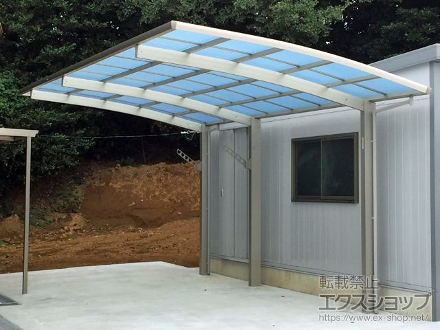 千葉県香取市ののカーポート レイナポートグラン 延長　積雪〜20cm対応 施工例