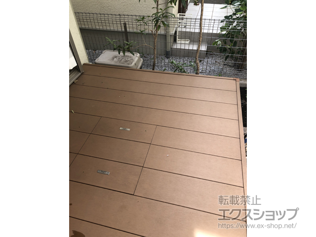 東京都杉並区ののウッドデッキ マージウッドデッキ 施工例