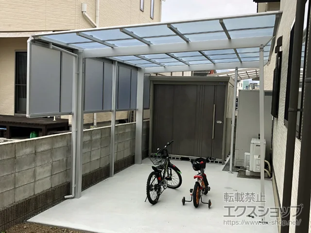 岡山県小田郡矢掛町のValue Selectのカーポート ソリッドポート 積雪～20cm対応 施工例