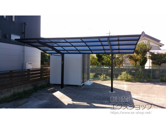 愛知県西尾市ののカーポート レイナポートグラン　積雪〜20cm対応 施工例