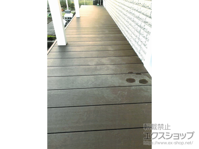 千葉県大網白里市ののウッドデッキ リウッドデッキ 200 施工例