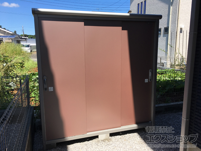 東京都日野市のの物置・屋外倉庫 エスモ 一般型 (ESE-1906A-MR) 施工例