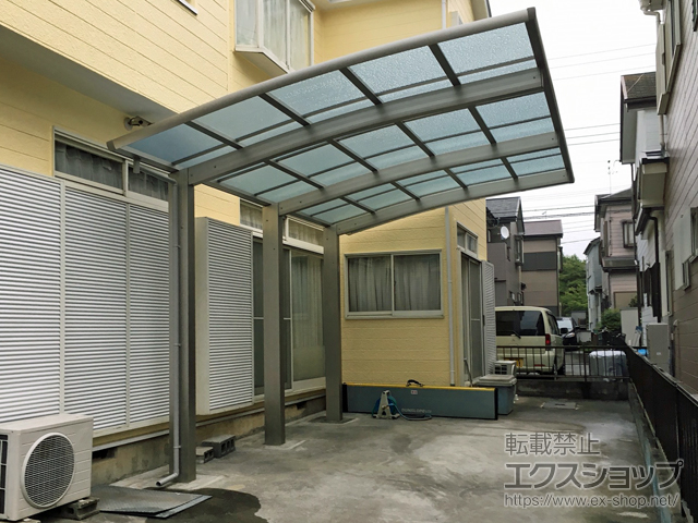 埼玉県熊谷市ののカーポート レイナポートグラン50 積雪〜50cm対応 施工例