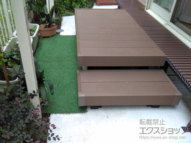 神奈川県横浜市ののウッドデッキ リウッドデッキ 200 施工例