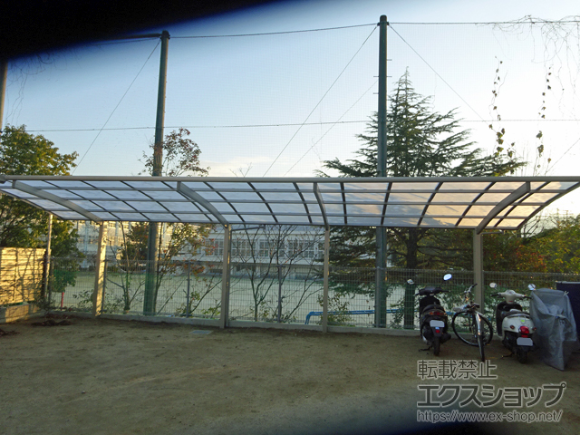 京都府京都市ののカーポート レイナポートグラン 縦連棟　積雪〜20cm対応 施工例