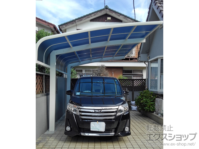 東京都練馬区ののカーポート レイナキャップポートグラン　積雪〜20cm対応 施工例