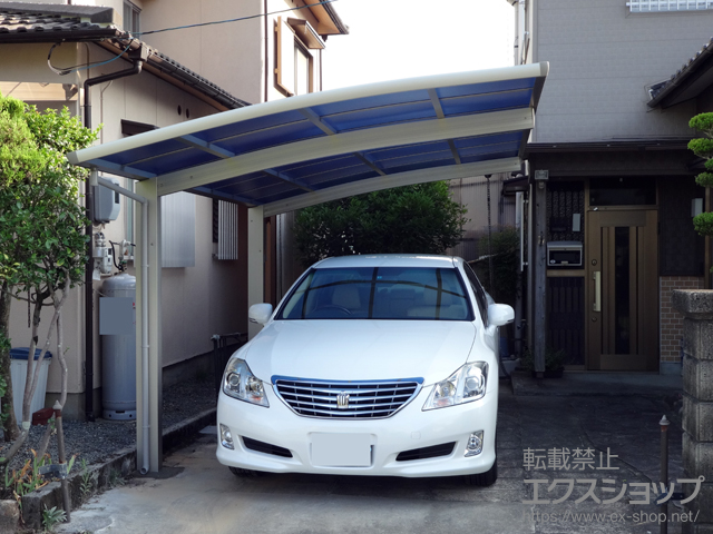 山口県山口市ののカーポート レイナポートグラン　積雪〜20cm対応 施工例