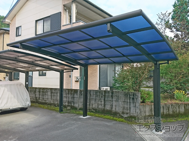 鹿児島県鹿児島市ののカーポート レイナポートグラン　積雪〜20cm対応 施工例