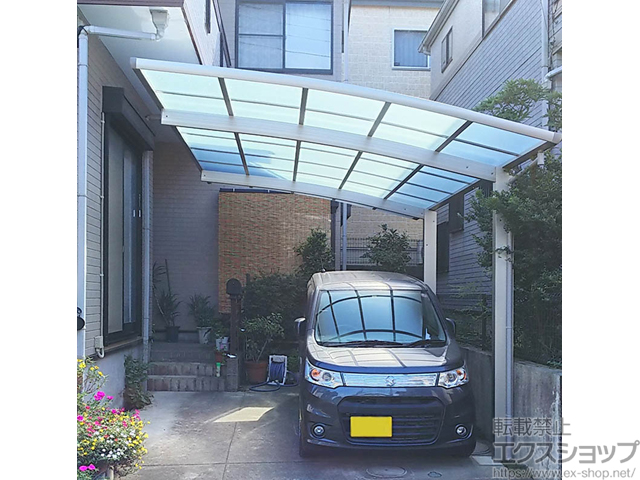 埼玉県川口市ののカーポート レイナポートグラン　積雪〜20cm対応 施工例