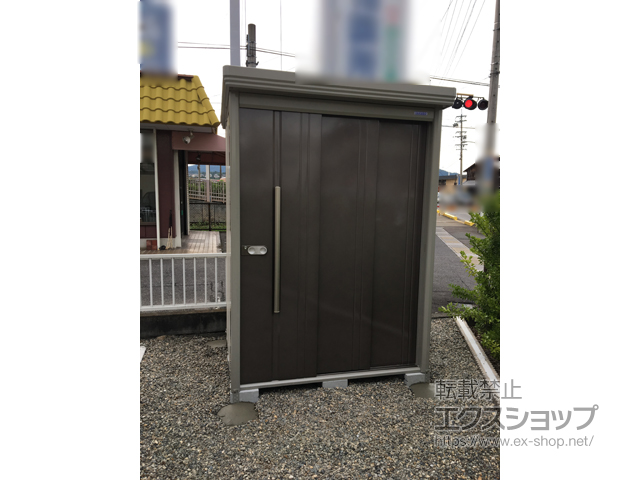 岐阜県各務原市のの物置・屋外倉庫 Mr.ストックマンダンディ 一般型 1500×1222×2110 ND-1512-B 施工例