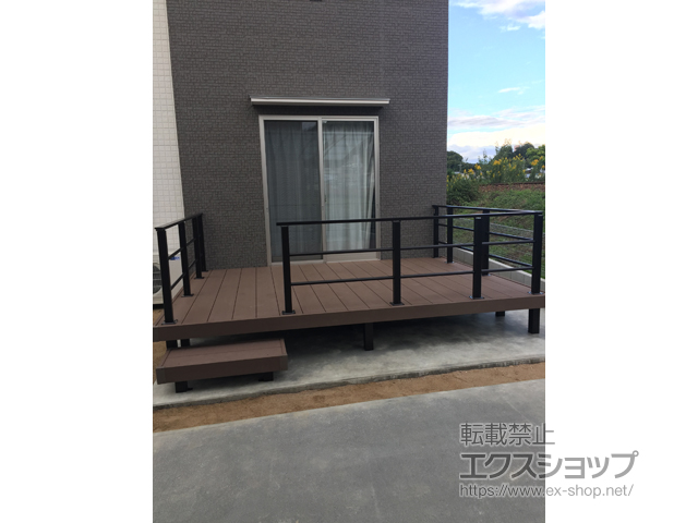 広島県広島市ののカーポート レイナポートグラン 縦連棟　積雪〜20cm対応 施工例