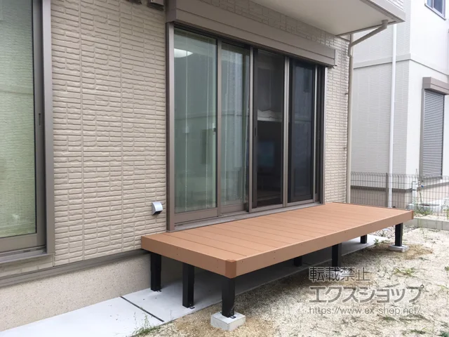 愛知県豊田市のYKKAPのウッドデッキ リウッドデッキ 200 施工例