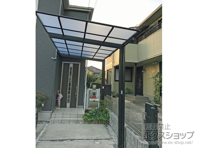 千葉県千葉市ののカーポート ネスカF (フラットスタイル) 積雪〜20cm対応 施工例