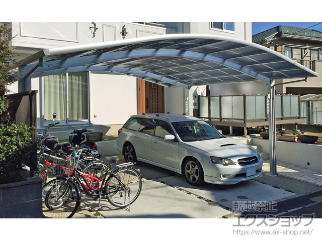 神奈川県横浜市ののカーポート レイナツインポートグラン　積雪〜20cm対応 施工例