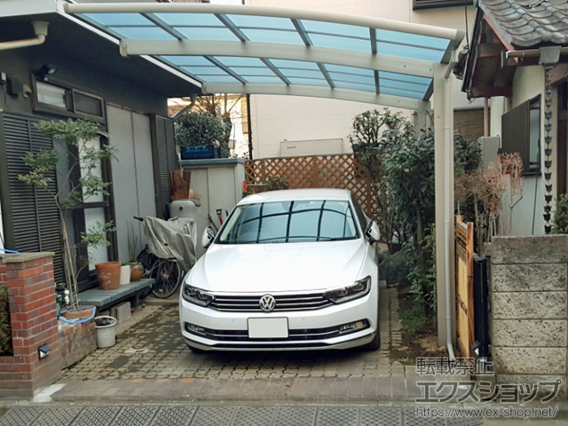 埼玉県川越市ののカーポート レイナポートグラン　積雪〜30cm対応（オプション併用時） 施工例