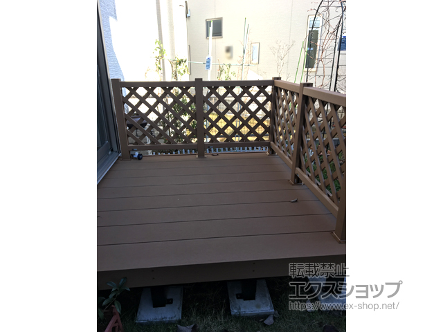 千葉県柏市ののウッドデッキ マージウッドデッキ 施工例