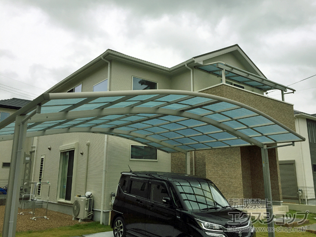 京都府木津川市ののカーポート レイナツインポートグラン　積雪〜20cm対応 施工例