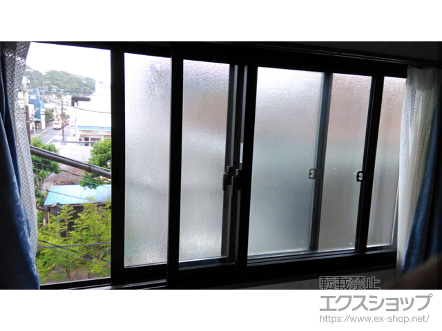 神奈川県鎌倉市のの二重窓（内窓） インプラス ダストバリア仕様 引違い窓 2枚建 施工例