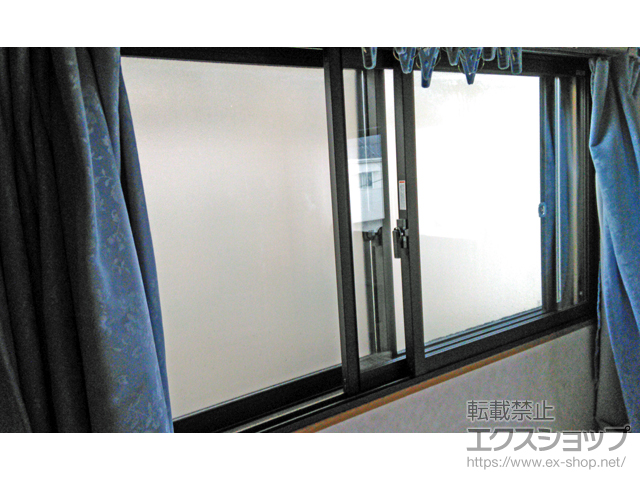 神奈川県鎌倉市のの二重窓（内窓） インプラス ダストバリア仕様 引違い窓 2枚建 施工例