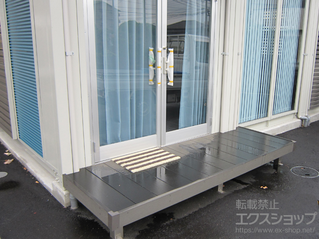 大分県大分市ののウッドデッキ リウッドデッキ 200 施工例