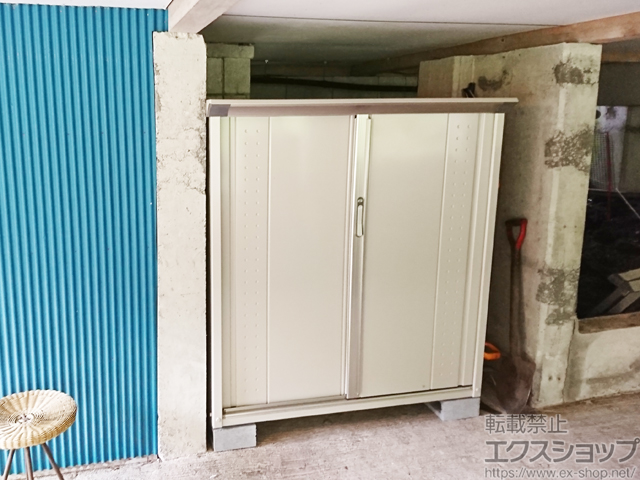 群馬県吾妻郡嬬恋村のの物置・屋外倉庫 グランプレステージジャンプ 1304×900×1400 GP-139C-T-MW 施工例