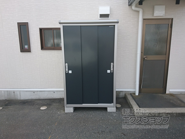 東京都江東区のの物置・屋外倉庫 エスモ 一般型 1200×750×1959 ESE-1207A-SM 施工例