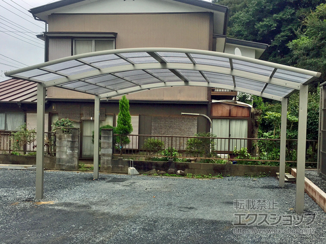千葉県山武郡横芝光町ののカーポート レイナツインポートグラン　積雪〜20cm対応 施工例