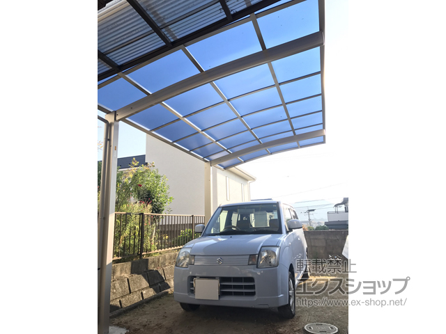 広島県呉市ののカーポート レイナポートグラン　積雪〜20cm対応 施工例