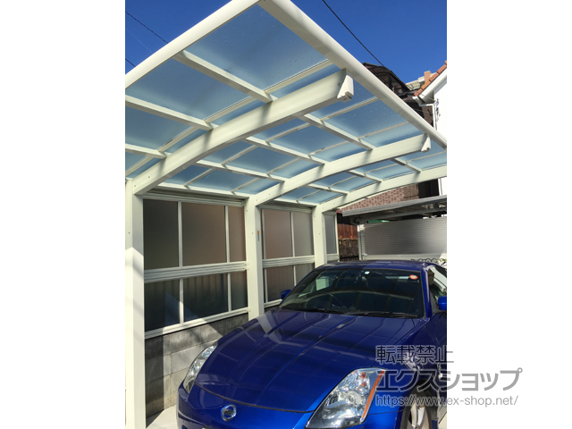 埼玉県さいたま市ののカーポート レイナポートグラン50 積雪〜50cm対応 施工例