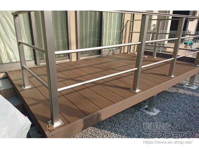東京都八王子市のYKKAPのウッドデッキ リウッドデッキ 200 施工例