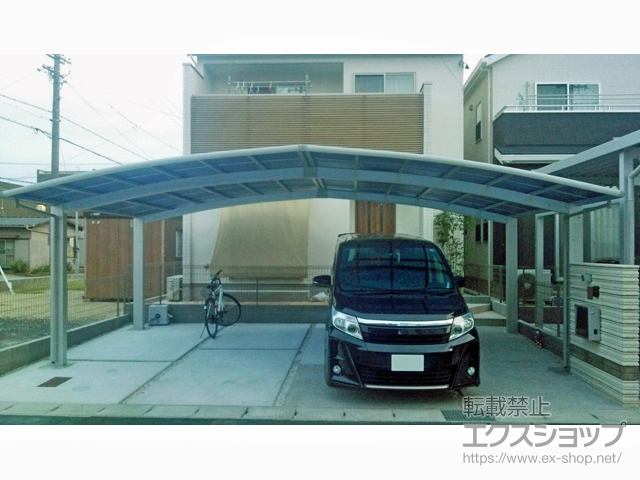愛知県豊橋市ののカーポート レイナトリプルポートグラン　積雪〜20cm対応 施工例