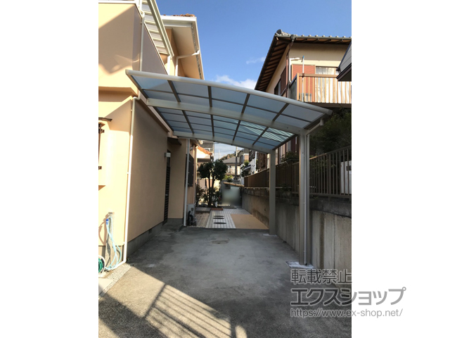 静岡県三島市ののカーポート レイナポートグラン　積雪〜20cm対応 施工例