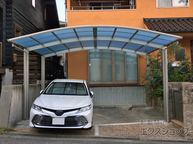 広島県広島市ののカーポート レイナツインポートグランZ　積雪〜20cm対応 施工例