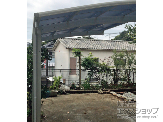 神奈川県秦野市ののカーポート プレシオスポート 積雪〜20cm対応 施工例