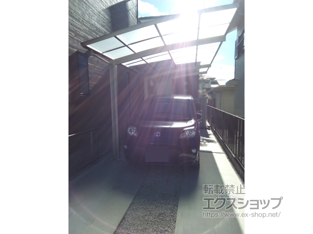 愛知県名古屋市ののカーポート レイナポートグラン 延長　積雪〜20cm対応 施工例