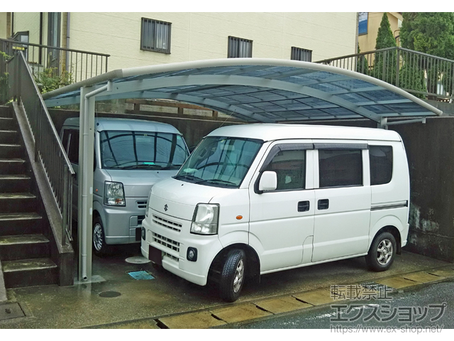 千葉県木更津市ののカーポート レイナツインポートグラン　積雪〜20cm対応 施工例