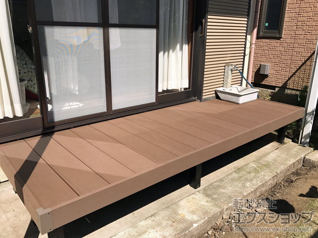 神奈川県横浜市ののウッドデッキ リウッドデッキ 200 施工例