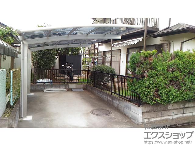 埼玉県狭山市ののカーポート レイナポートグラン　積雪〜20cm対応 施工例