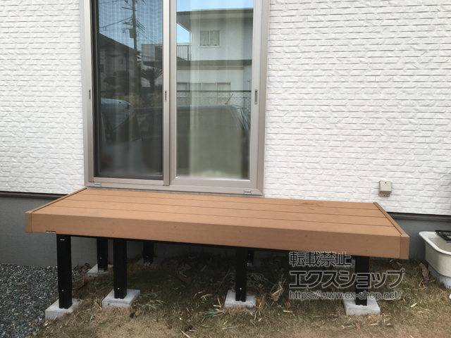 静岡県三島市ののウッドデッキ ひとと木2 施工例