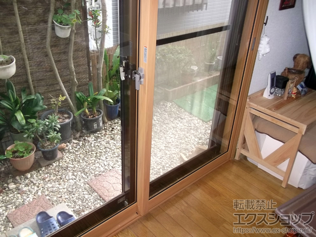 埼玉県吉川市のの二重窓（内窓） インプラス ダストバリア仕様 引違い窓 2枚建 施工例