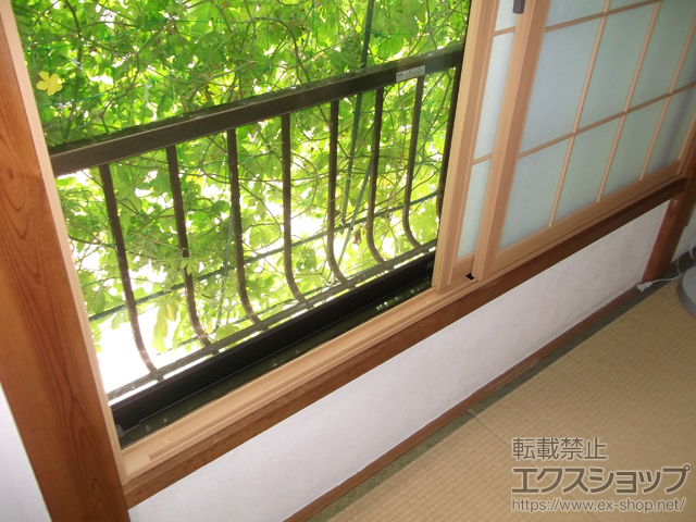 埼玉県吉川市のの二重窓（内窓） インプラス ダストバリア仕様 引違い窓 2枚建 施工例