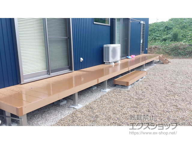 愛知県岡崎市ののウッドデッキ リウッドデッキ 200 施工例